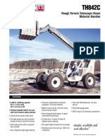 Telehandler TEREX TH842c