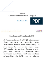 Unit 2 - Lecture 13 - RDBMS