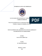 Efectos Jurídicos Del Abandono en Los Juicios Laborales y Los Derechos de Los Trabajadores