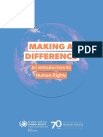 Make A Difference Introduction To Human Rights