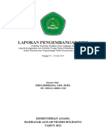 Laporan Pengembangan Diri Pelatihan Penelitian Tindakan Kelas 