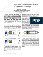 A Family of Single-Phase Transformerless Inverters With Asymmetric Phase-Legs