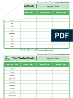 Year 7 Spelling Worksheets Art of Smart