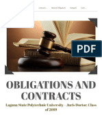 Chapter 2 Essential Requisites of Contracts - Obligations and Contracts