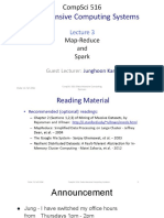 Lecture 3 MapReduce Spark