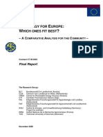 Bioenergy For Europe: Which Ones Fit Best?