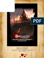 Brutality Narrative Missions Module 1