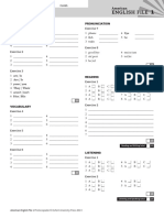 AEF1 File1 TestA AnswerSheet