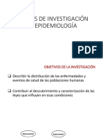 Diseños de Investigación en Epidemiología