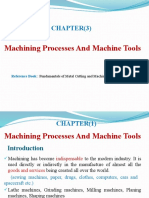 ME - 32021 Chapter (I) Machining Processes and Machine Tools - PPTX (Repaired)