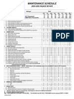 l322 Maintenance Schedule 