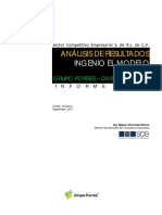 Informe Final - Ingenio El Modelo (Grupo Porres) - Análisis de Resultados