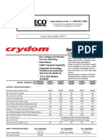 Crydom HD4850 10 Datasheet