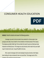 1st Quarter 1 CONSUMER HEALTH EDUCATION (Autosaved)