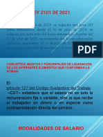 Jornada de Trabajo Conceptos A Liquidar