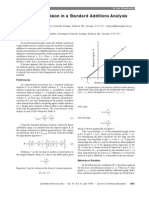 Measurement of Standard Analysis