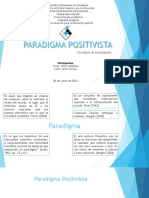 Paradigma Positivista