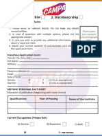 Campa Cola Registration Form