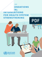 1-50 WHO Guidelines Recommendation On Digital Interventiion For Health System Stengthening-1-50