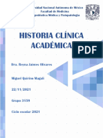 Historia Clínica III. Magali MQ