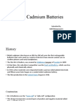 Nickel Cadmium Batteries