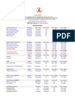 JT FOOD DEPOT PRICELIST Customer