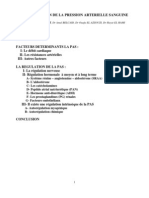 La Regulation de La Pression Arterielle Sanguine: DR Omar Dahmani, DR Amal Belcaid, DR Ouafa El Azzouzi, DR Hayat El Hami