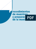 Procedimientos. de Muestreo y Preparación de La Muestra