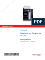 Vanquish Diode Array Detectors (VH-D10) - Operating Manual