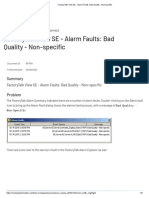 FactoryTalk View SE - Alarm Faults - Bad Quality - Non-Specific