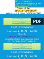 Eco401 Final Term Merged PPT Handout by Aarish Ali Fall2021