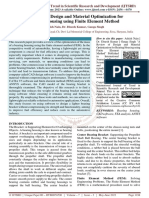 A Review of Design and Material Optimization For Bearing Housing Using Finite Element Method