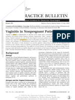 Vaginitis in Nonpregnant Patients ACOG Practice.49