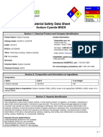 Sodium Cyanide Msds