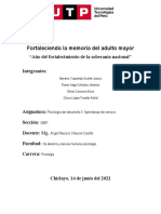 Programa de Estimilacion Del Area Cognitiva Del Adulto Mayor