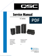 QSC K10 Service Manual