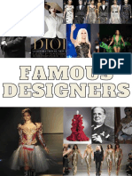 Famous Designers