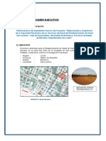 Resumen Ejecutivo Proyecto de Obra