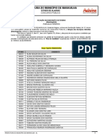 Prefeitura Do Município de Maravilha: Concurso Público