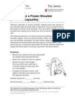 Exercisesfor Frozen Shoulder