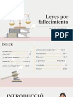 Leyes de Fallecimiento