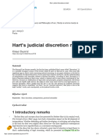 Hart S Judicial Discretion Revisited