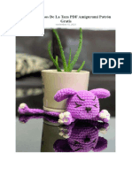 Perro Posavasos de La Taza PDF Amigurumi Patron Gratis - Compressed