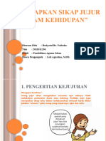 Menerapkan Sikap Jujur Dalam Kehidupan