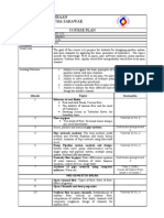 Fakulti Kejuruteraan Universiti Malaysia Sarawak SESI 2-2008/2009 Course Plan