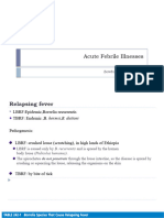 Acute Febrile Illnesses