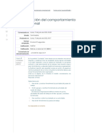 Administracion Del Comportamiento Organizacional - Puntos Extra 3 Autocalificable