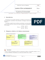 (TDP) (ME) Liaison Encastrement