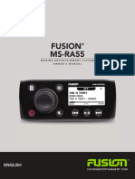 Fusion MSRA55 OwnersManual