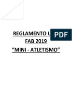 Reglamento Mini Atletismo U 12